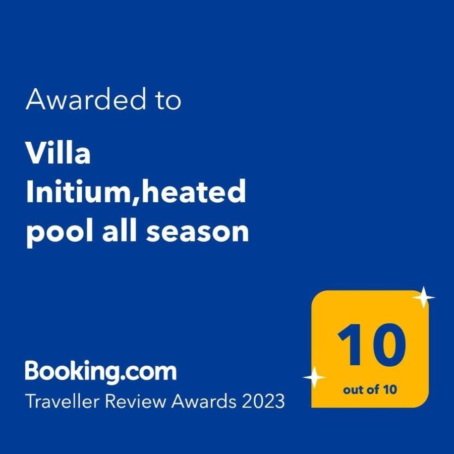 Villa Initium,Heated Pool All Season تروغير المظهر الخارجي الصورة